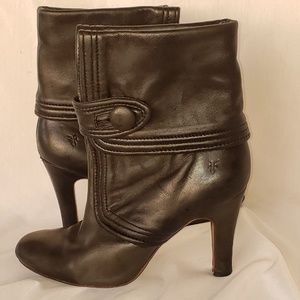 Frye Ava Button Booties